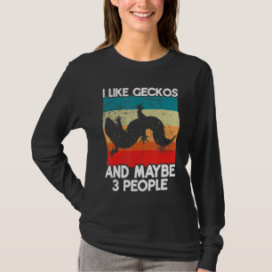 Leopard Gecko Reptile Niedlich Lizard Pet Gecko Ke T-Shirt
