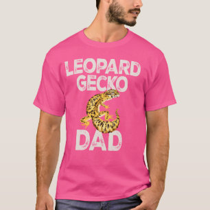 Leopard Gecko Vater Lizard & Reptiles Leopard T-Shirt