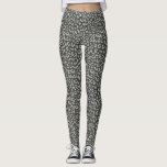 Leopard Gemustert Grau auf Holzkohle Leggings<br><div class="desc">In diesen lang gestreckten,  überdachten Leggings mit klassischem Leopardenmuster in hellgrau auf Holzkohleuntergrund können Sie sich gemütlich fühlen. Ideal für das Herbstwetter,  tragen Sie sie mit Ihrem Lieblingsstiefel und einem schlampigen Pullover für einen Look,  der auf dem Trend mit einem Hauch von Rand ist.</div>