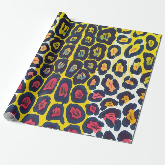 Leopard  geschenkpapier (Ungerollt)