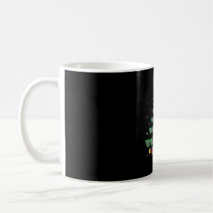 Leopard Glasses Xmas Tree Optometrist Weihnachten Kaffeetasse
