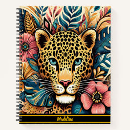 Leopard Grace: Lebendige Zweigstelle Notizbuch