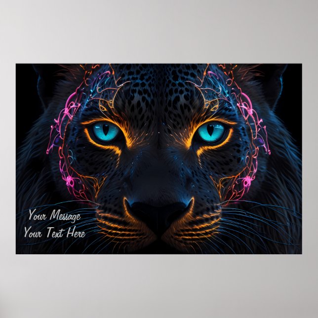 Leopard Guardian Poster (Vorne)