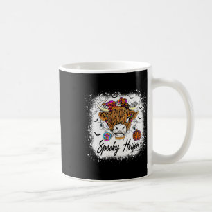 Leopard Halloween Kuh Pumpkin Spooky Heifer 1 Kaffeetasse