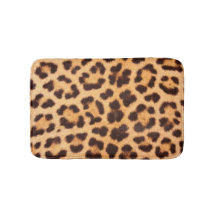 Leopard-Haut-Bad-Matte