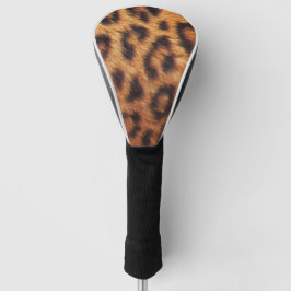 Leopard-Haut Golf Headcover
