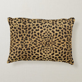 Leopard-Haut-Muster Dekokissen