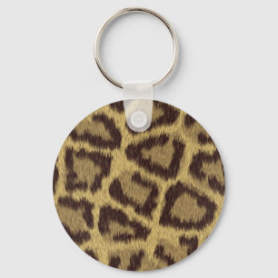 Leopard-Haut Schlüsselanhänger