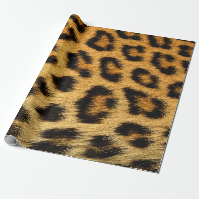 Leopard Hautfarbe Geschenkpapier (Ungerollt)