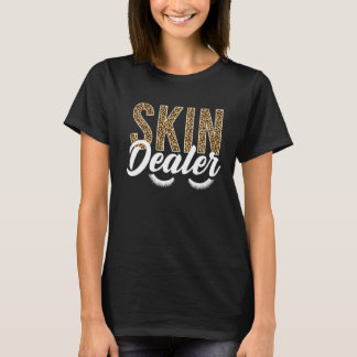 Leopard Hauthelferin Skin Skincar T-Shirt
