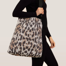 Leopard Hautkreuz Big Bag Tragetaschen Mit Langen Trägern