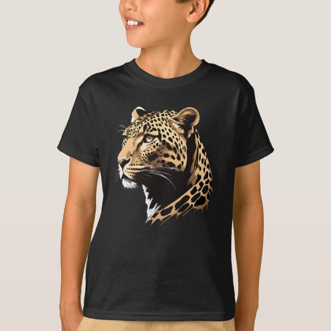 Leopard Head T-Shirt (Vorderseite)