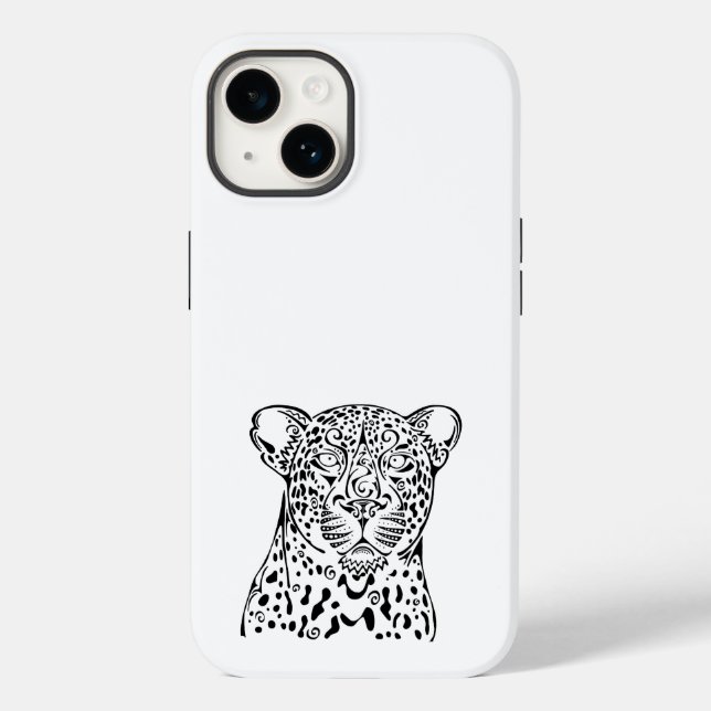 Leopard "Hosana" Design Case-Mate iPhone Hülle (Rückseite)