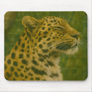 Leopard im Heiligtum Mousepad