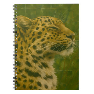 Leopard im Heiligtum Notizblock