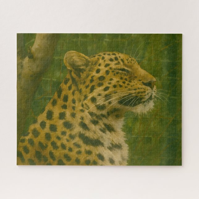 Leopard im Heiligtum Puzzle (Horizontal)