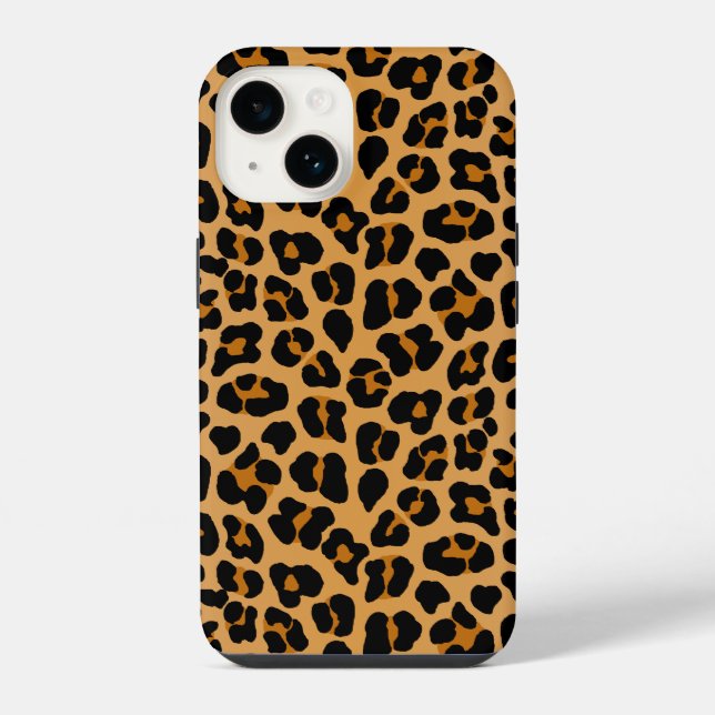 Leopard iPhone Hülle (Rückseite)