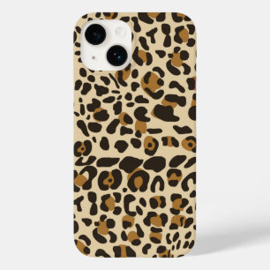 Leopard Jaguar Animal Print Muster Case-Mate iPhone 14 Hülle