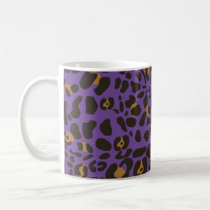 Leopard Jaguar Animal Print Muster Kaffeetasse
