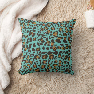 Leopard Jaguar Animal Print Muster Kissen