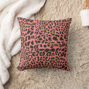 Leopard Jaguar Animal Print Muster Kissen