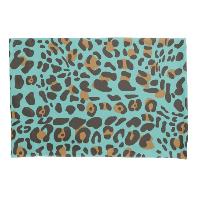 Leopard Jaguar Animal Print Muster Kissenbezug (Vorderseite)