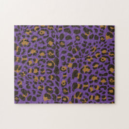 Leopard Jaguar Animal Print Muster Puzzle