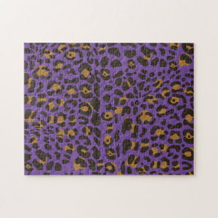 Leopard Jaguar Animal Print Muster Puzzle