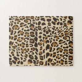 Leopard Jaguar Animal Print Muster Puzzle
