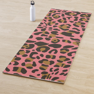 Leopard Jaguar Animal Print Muster Yogamatte