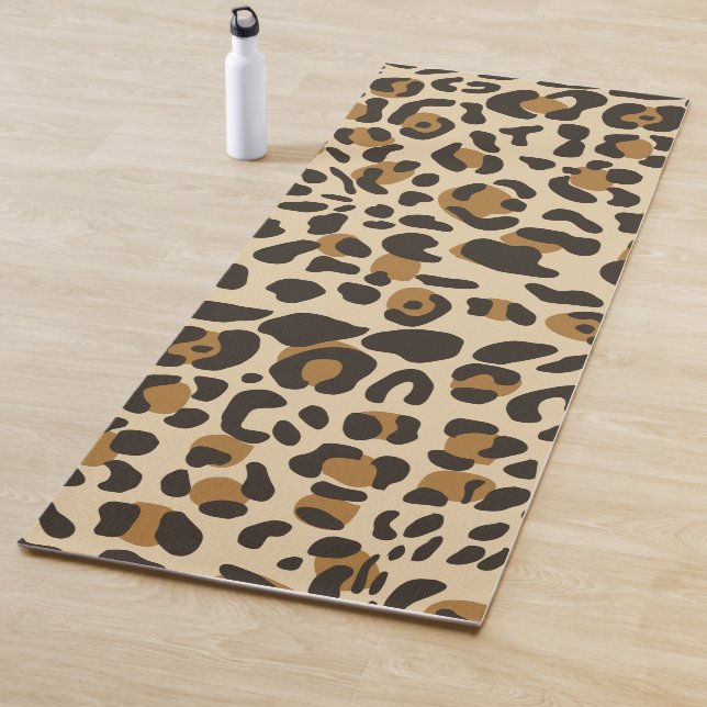 Leopard Jaguar Animal Print Muster Yogamatte (Beispiel)