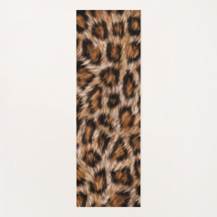 Leopard Jaguar Cat Brown Fur Muster-24609 Yogamatte