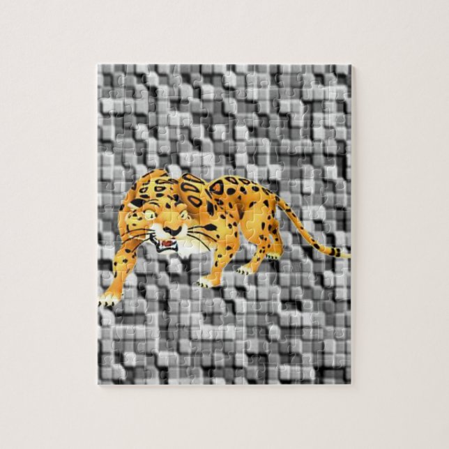 Leopard Jigsaw Puzzle (Vertikal)