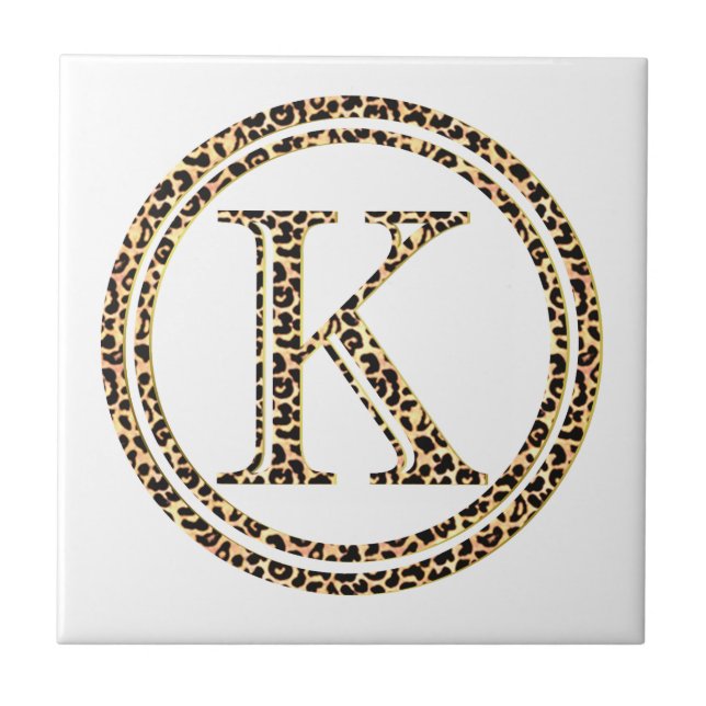 Leopard K Fliese (Vorderseite)