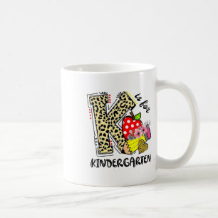 Leopard K ist für den Kindergarten Schüler Lehrer Kaffeetasse