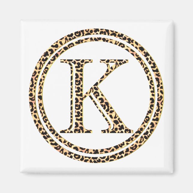 Leopard K Magnet (Vorne)