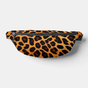 Leopard Katze Populäre Sammlung von Tierdrucken Bauchtasche