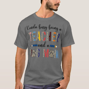 Leopard Kinda beschäftigt als Dozent und Hund Mama T-Shirt