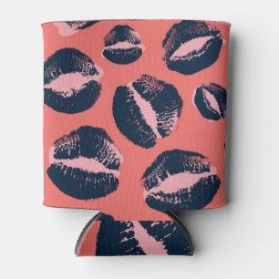 Leopard Kiss: Lipstick-Mode Dosenkühler