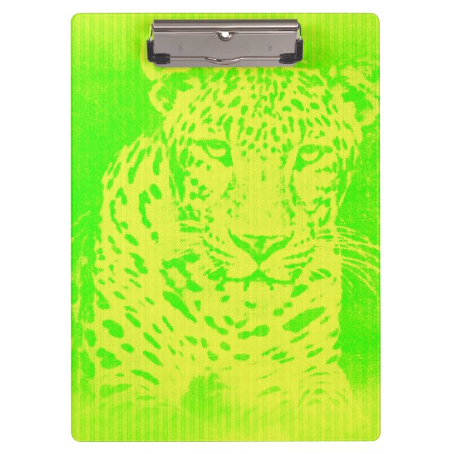Leopard Klemmbrett (Vorderseite)