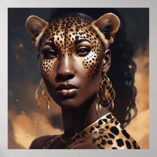 *Leopard Lady-Poster Poster