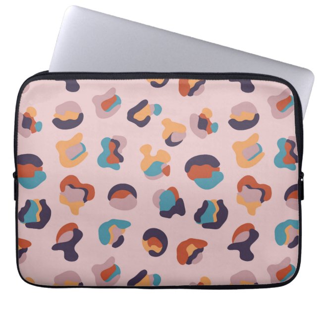 Leopard Laptopschutzhülle (Vorderseite)