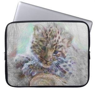 Leopard Laptopschutzhülle