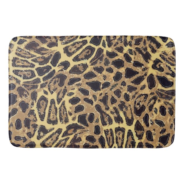 Leopard Large Bath Mat Badematte (Vorderseite)