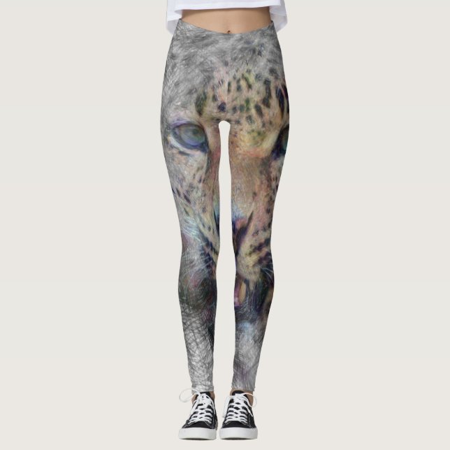 Leopard Leggings (Vorderseite)