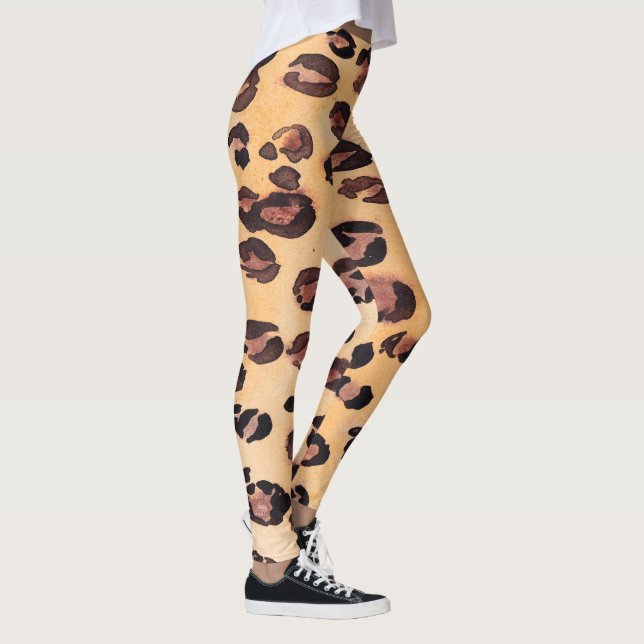Leopard-Leggings Leggings (Rechts)