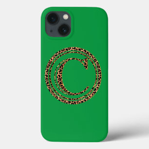 Leopard Letter C Case-Mate iPhone Hülle