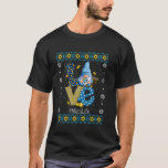 Leopard Liebe Gnome Menorah Dreidel Mimi Life Hanu T-Shirt<br><div class="desc">Leopard Liebe Gnome Menorah Dreidel Mimi Leben Hanukkah.</div>