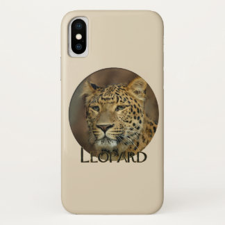 Leopard Liebe Kunst iPhone X Hülle