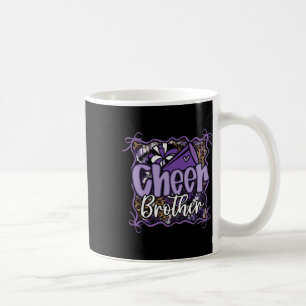 Leopard Lila Kokette Cheer Bruder Cheerleader  Kaffeetasse